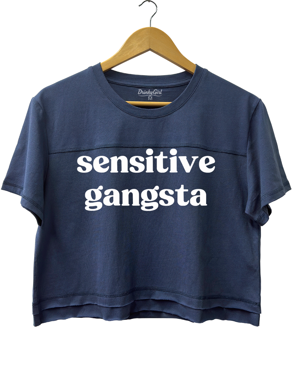 Sensitive Gangsta Crop Top