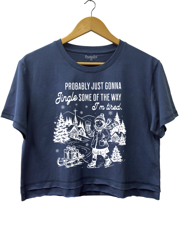 Probably Just Gonna Jingle Crop Top