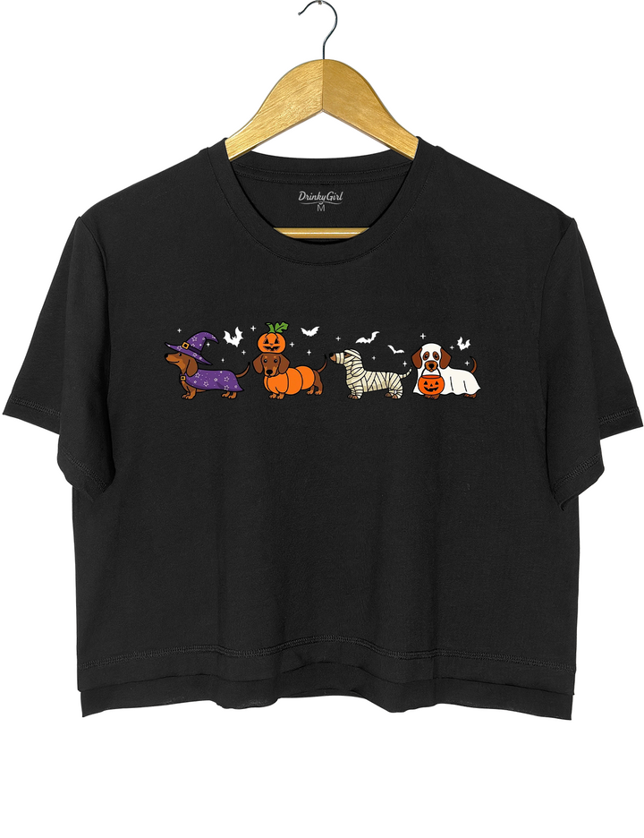 Halloween Dachshund Tee
