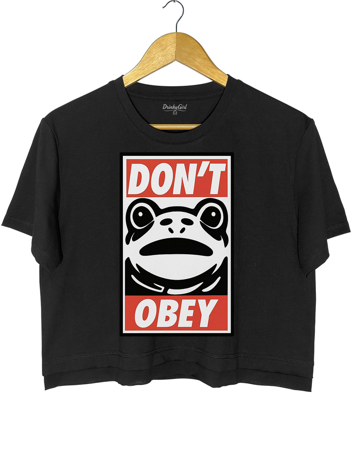 Portland Frog Demands That You Don't Obey