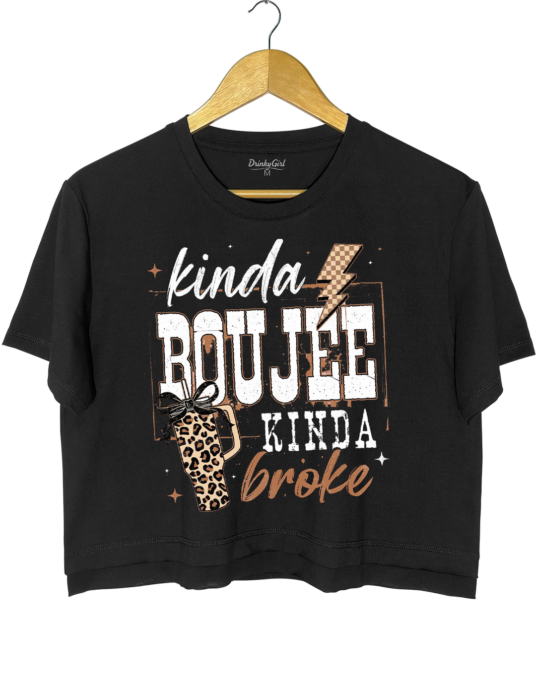 Kinda Boujee Kinda Broke Tee