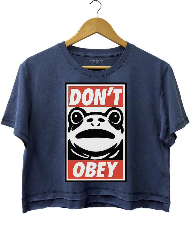 Portland Frog Demands That You Don't Obey