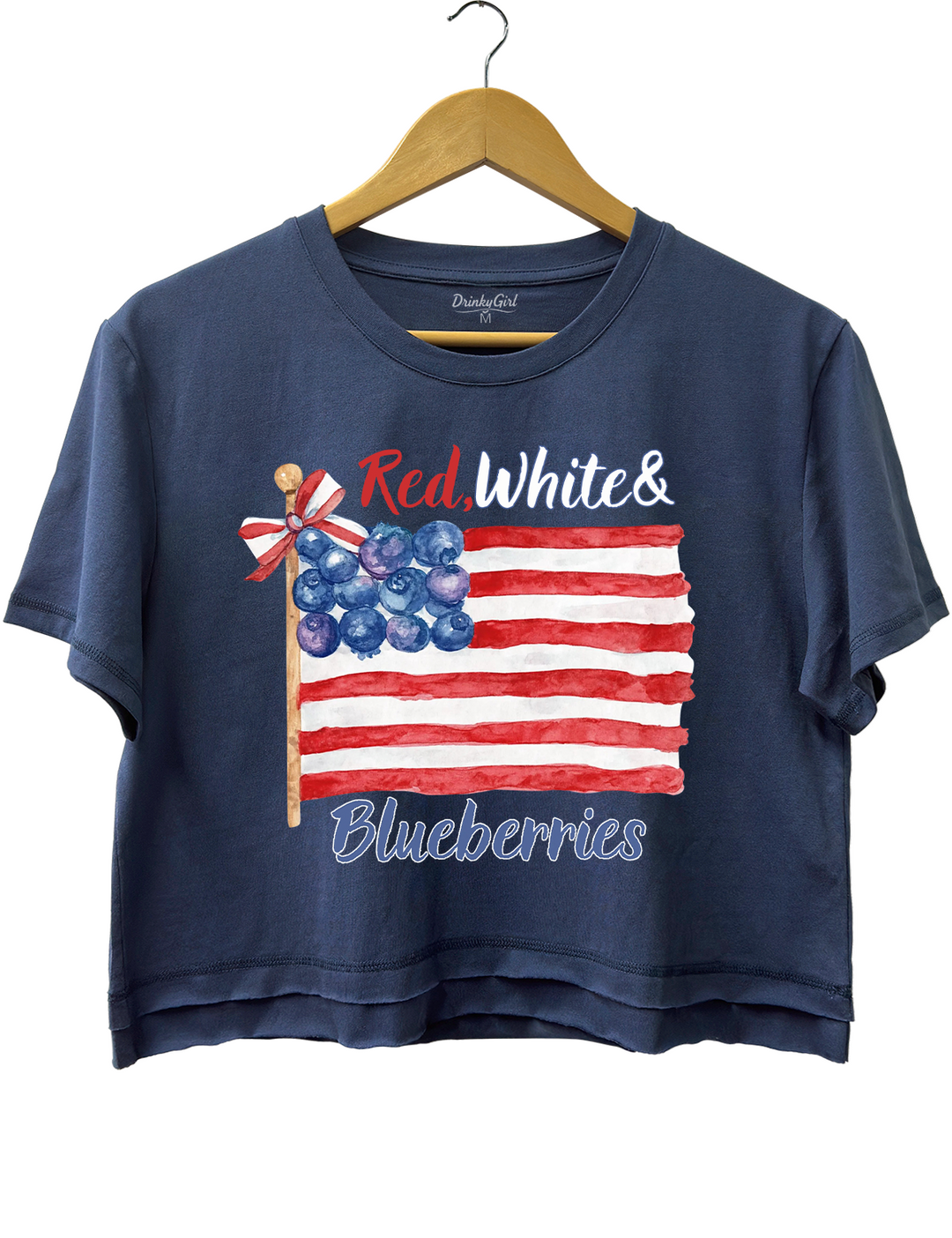 Red, White and Blueberries Memorial Freedom Human Rights Tee