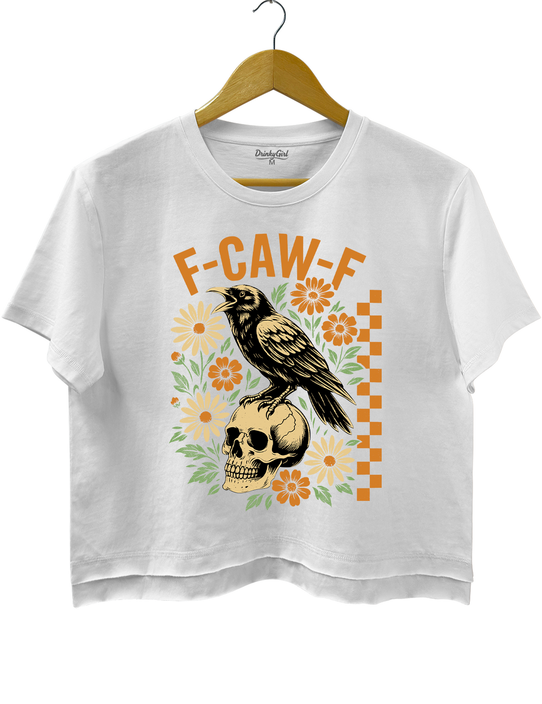 F-Caw-F Protest Black Crow Tee