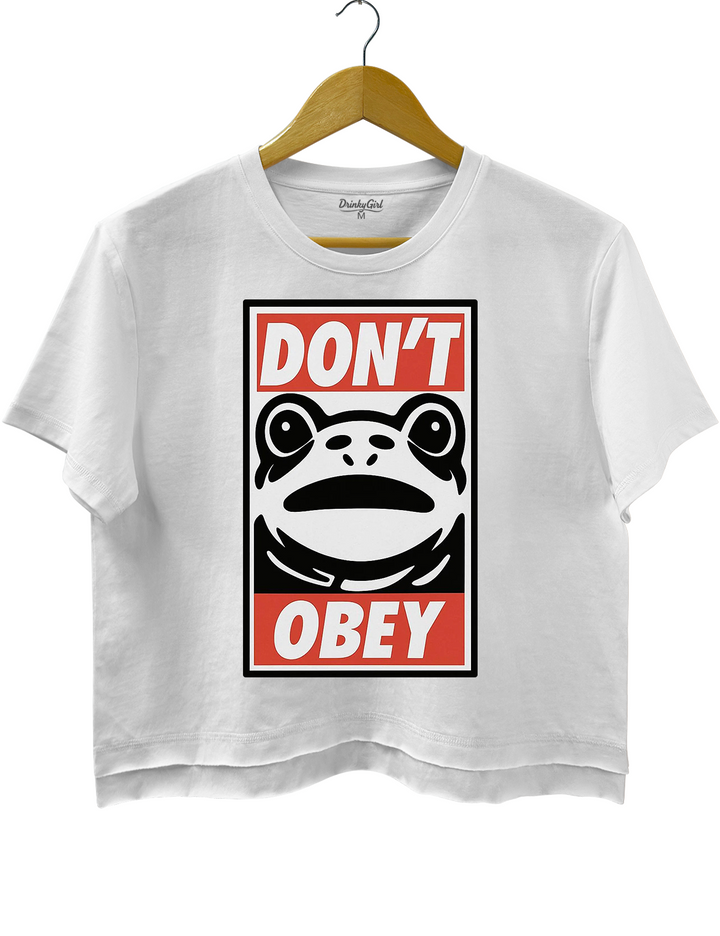 Portland Frog Demands That You Don't Obey