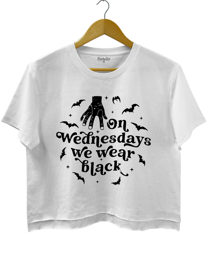 On Wednesdays We Wear Black Tee