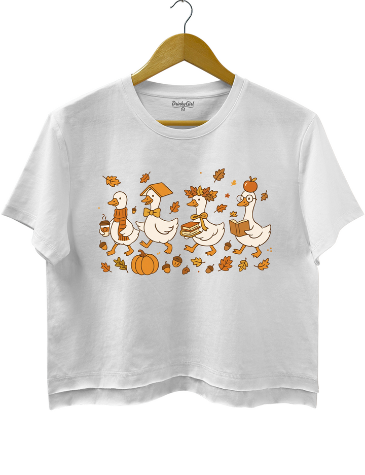 Fall Goose Tee