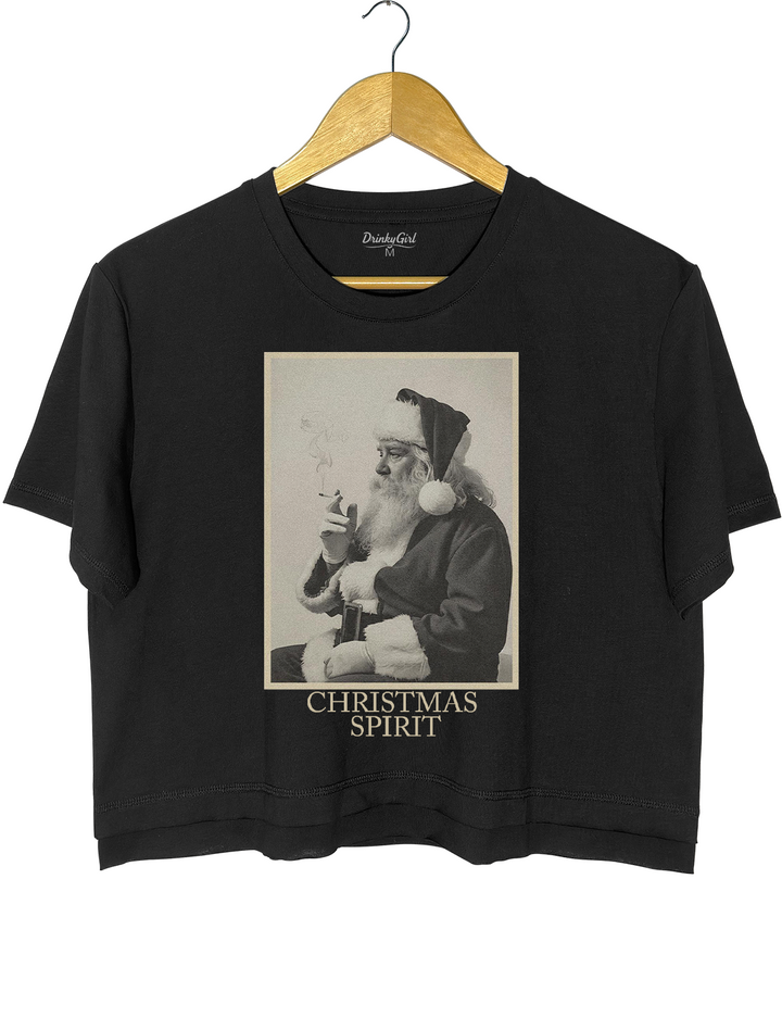 Christmas Spirit Crop Top