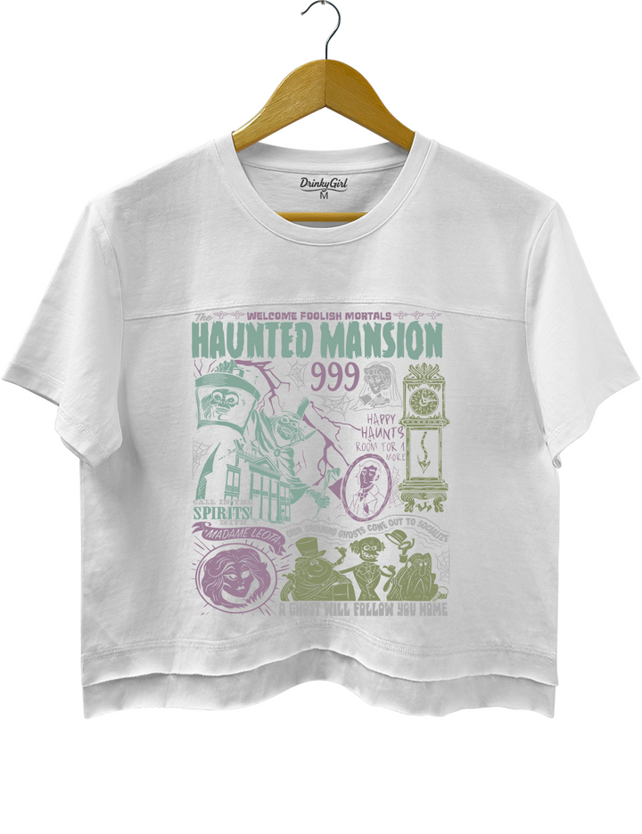 Welcome Foolish Mortals Hitchhiking Ghost Spooky Season Madam Leota