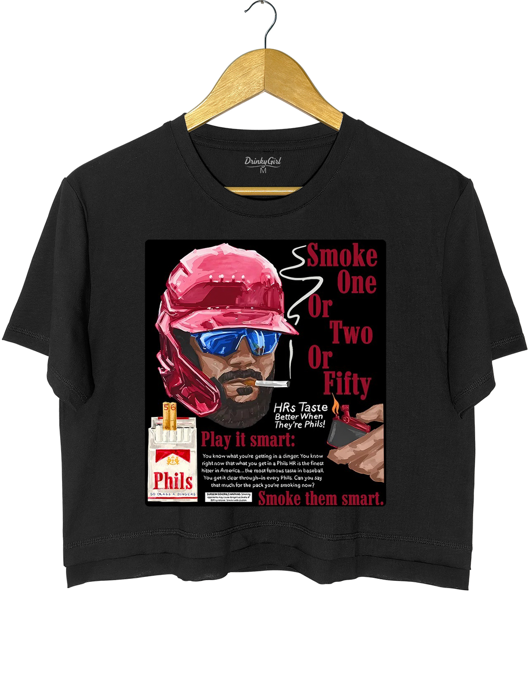 Smoke One Or Two Or Fiity- HRs Taste Better When They're Phils Tee