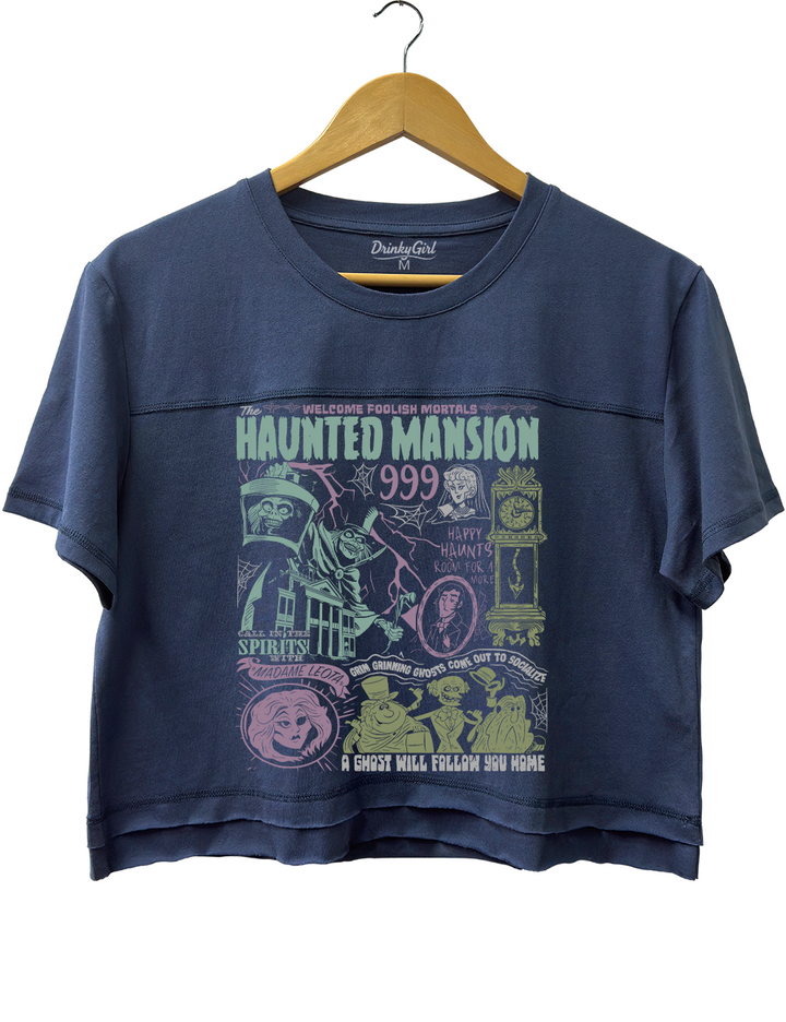 Welcome Foolish Mortals Hitchhiking Ghost Spooky Season Madam Leota