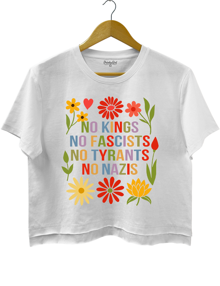 No Kings No Fascists No Tyrants No Nazis