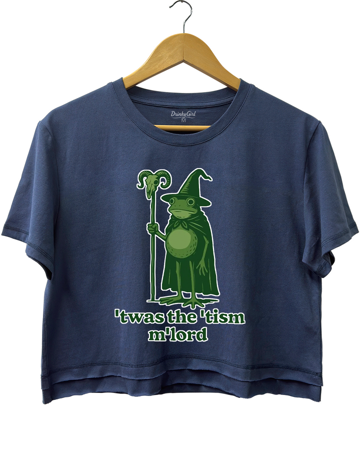 Twas The Tism Frog Wizard Tee
