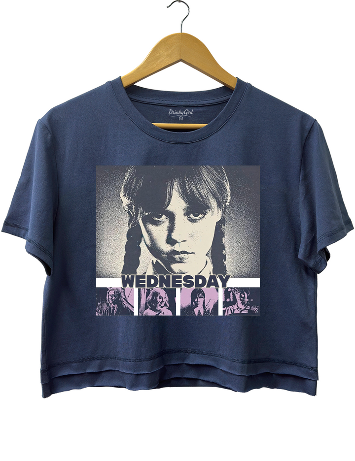 Wednesday Addams Season 2 Retro Gothic Tee