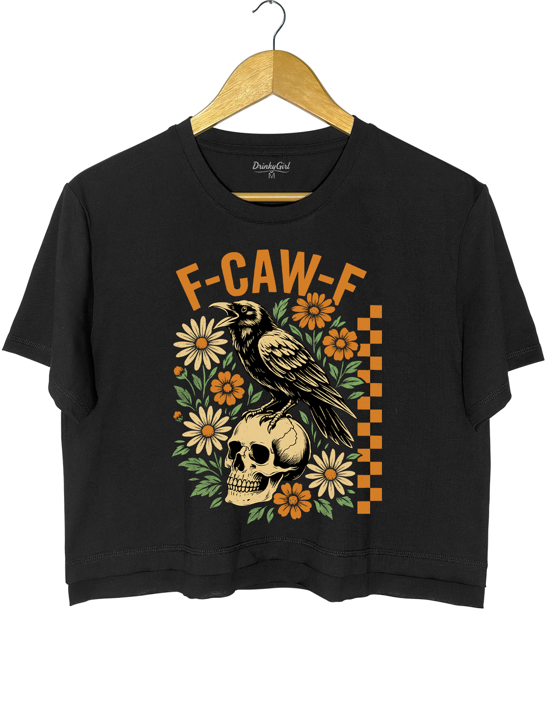F-Caw-F Protest Black Crow Tee