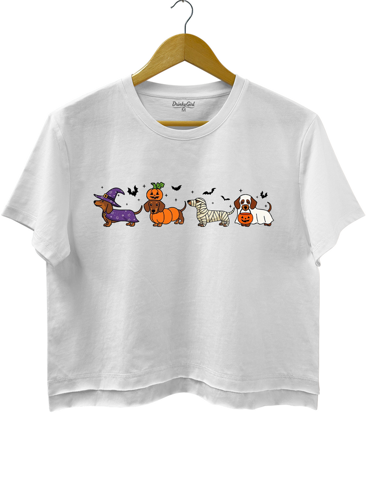 Halloween Dachshund Tee