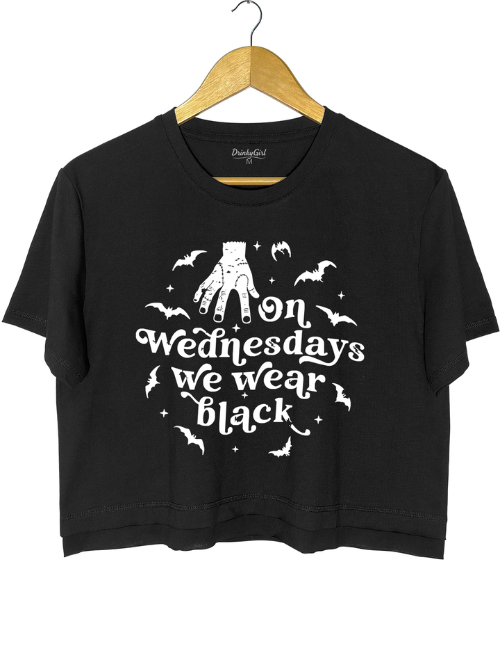 On Wednesdays We Wear Black Tee