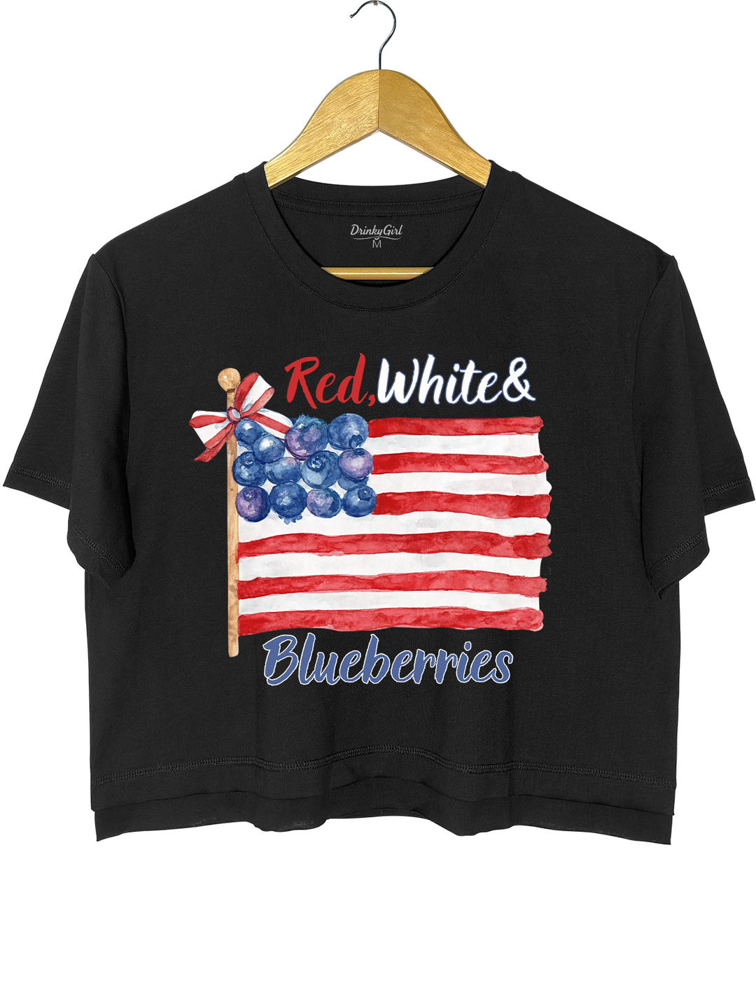 Red, White and Blueberries Memorial Freedom Human Rights Tee