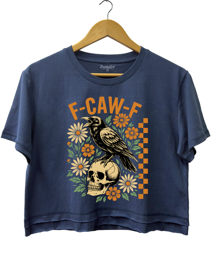 F-Caw-F Protest Black Crow Tee