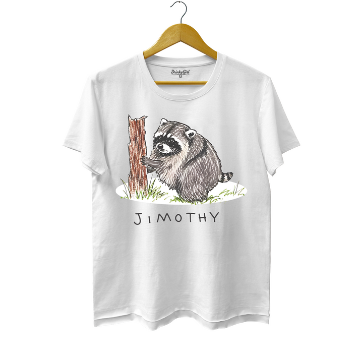 Cute Baby Raccoon Jimothy Tee