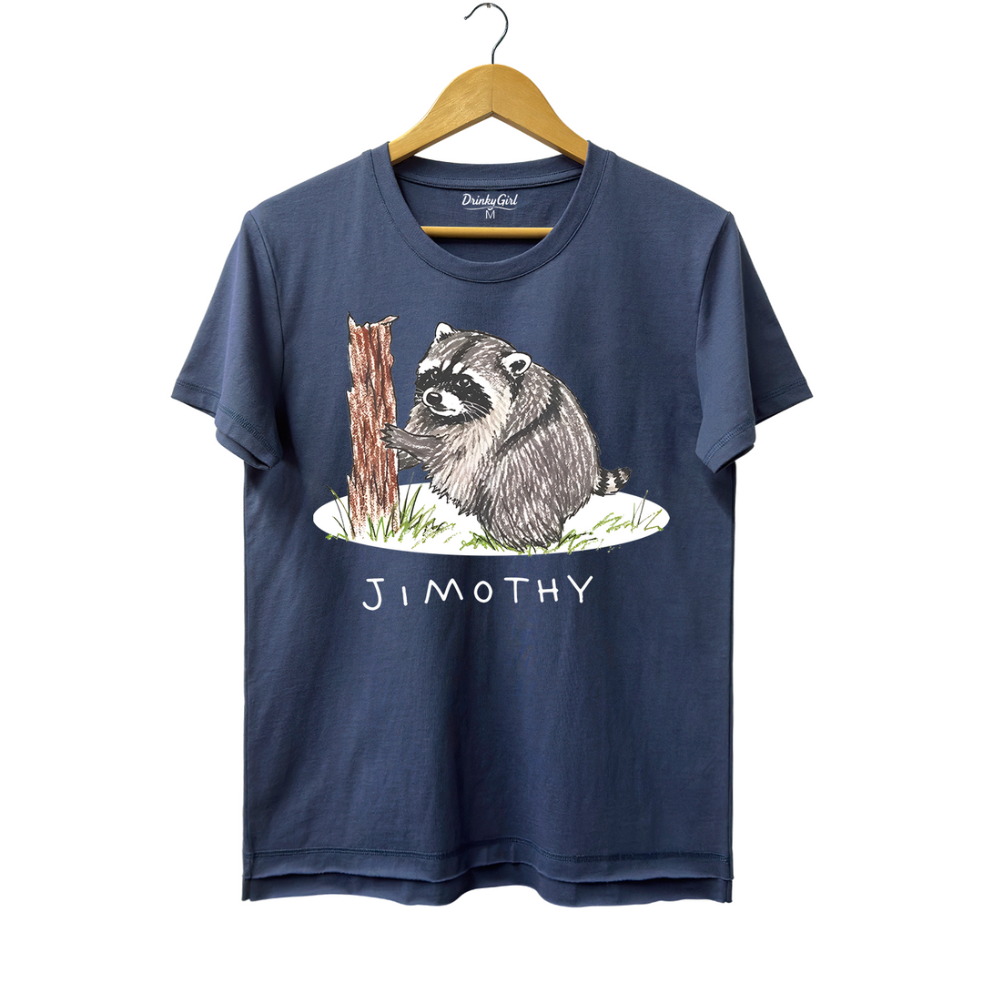 Cute Baby Raccoon Jimothy Tee