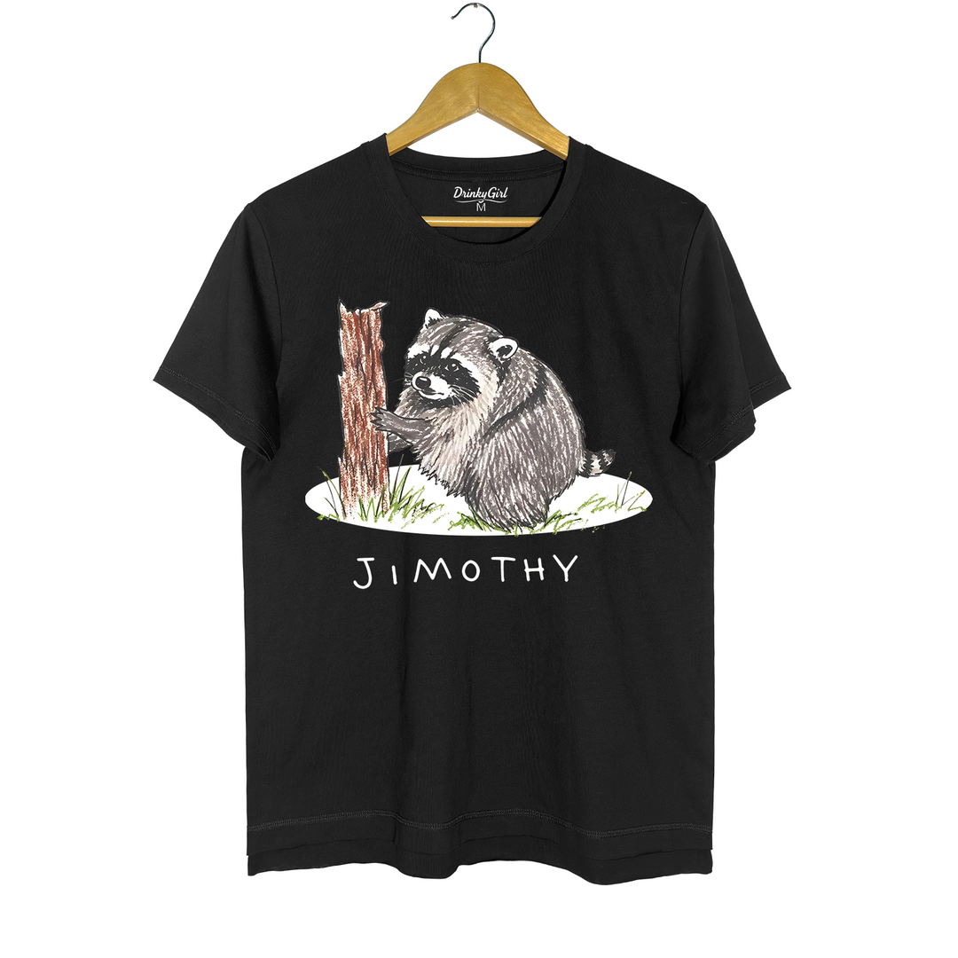 Cute Baby Raccoon Jimothy Tee