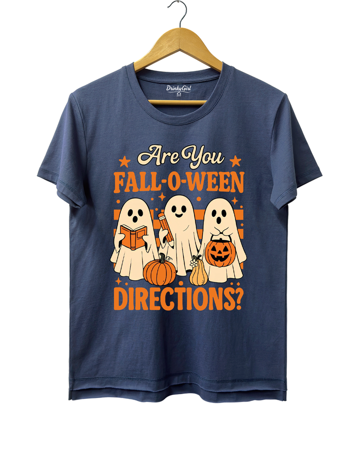 Fall-O-Ween Directions Tee