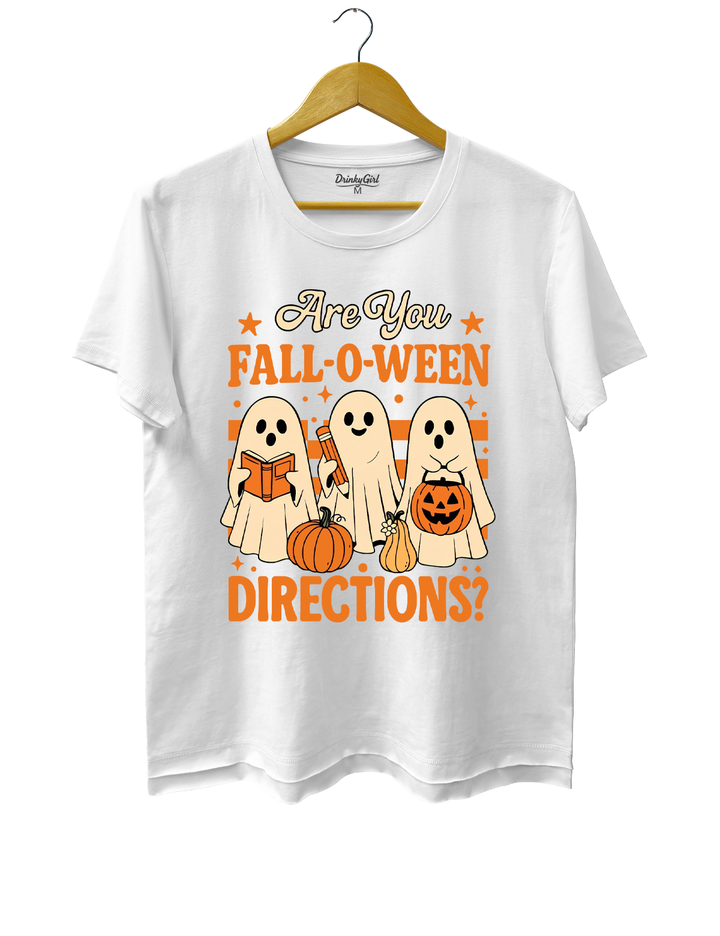 Fall-O-Ween Directions Tee