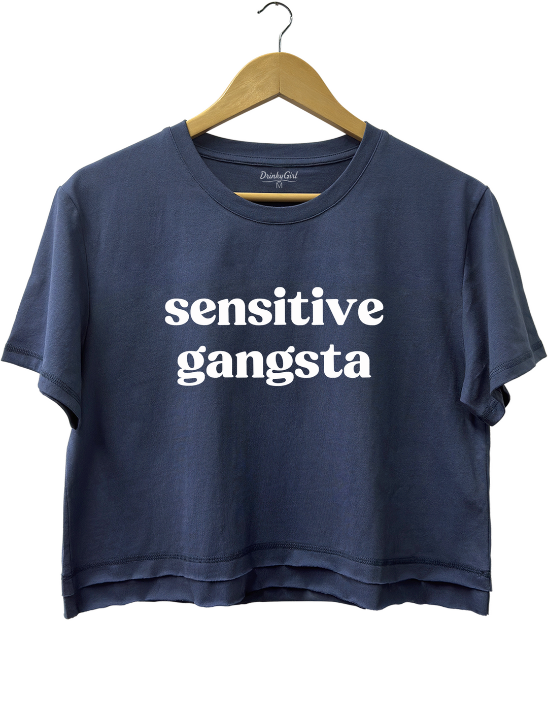 Sensitive Gangsta Crop Top