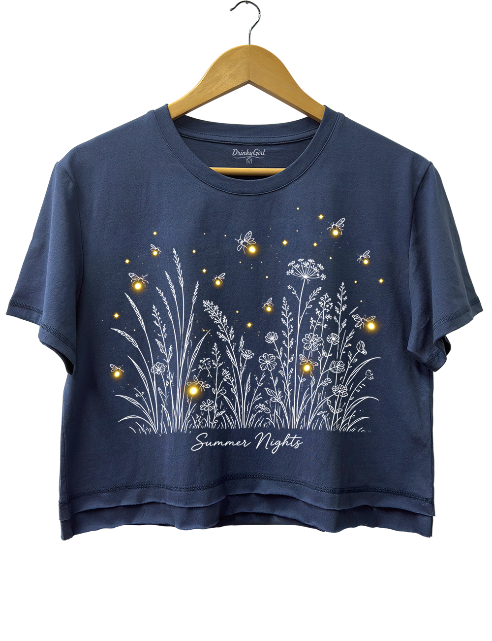 Summer Nights Firefly Wildflower Crop Top