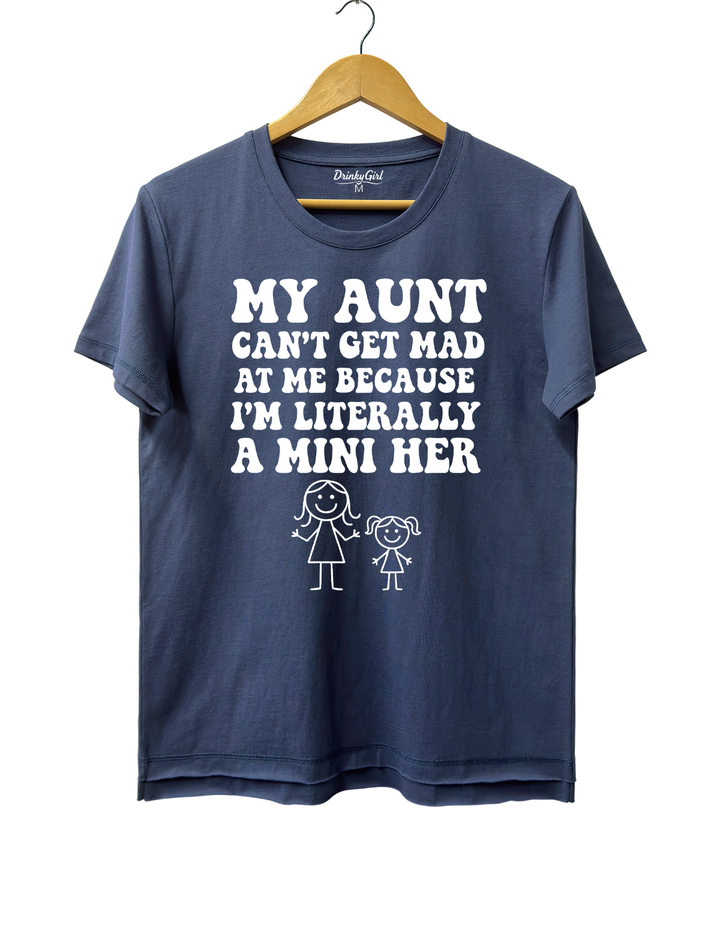 My Aunt Can't Get Mad At Me I’m Her Crop Top