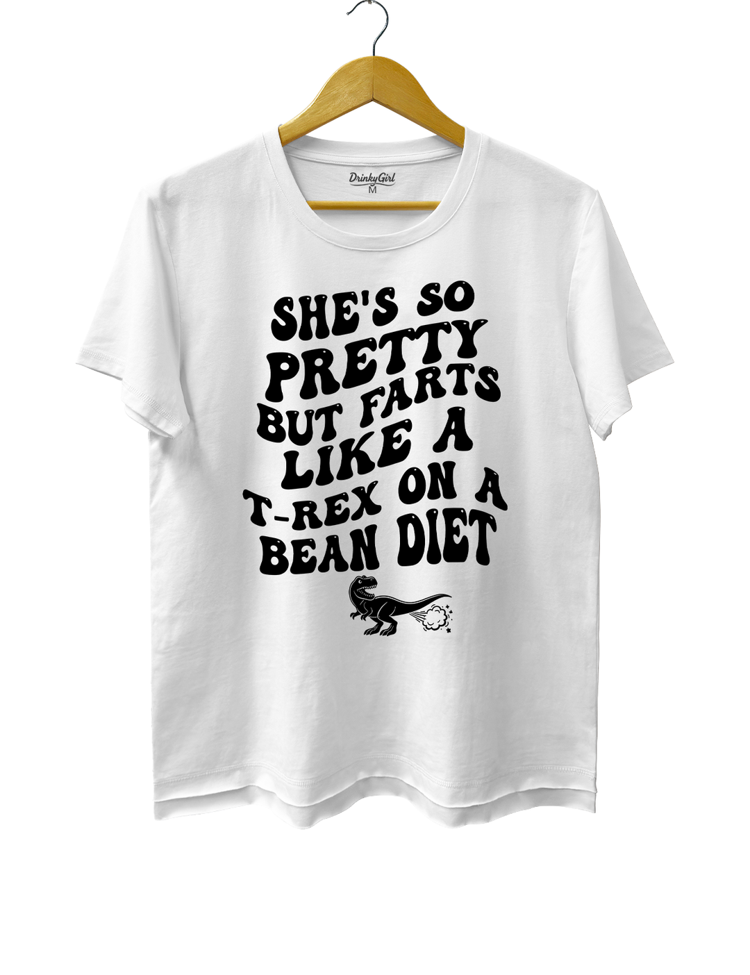 She's So Pretty But She Farts Like A t-rex On A Bean Diet Crop Top