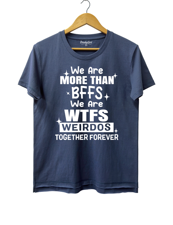 We're BFFS WTFS Crop Top