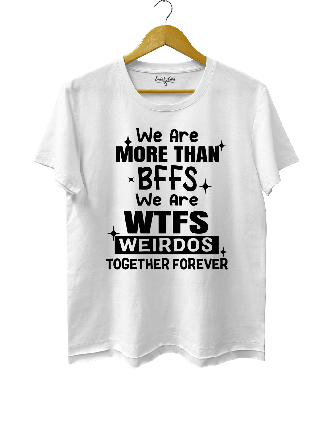We're BFFS WTFS Crop Top