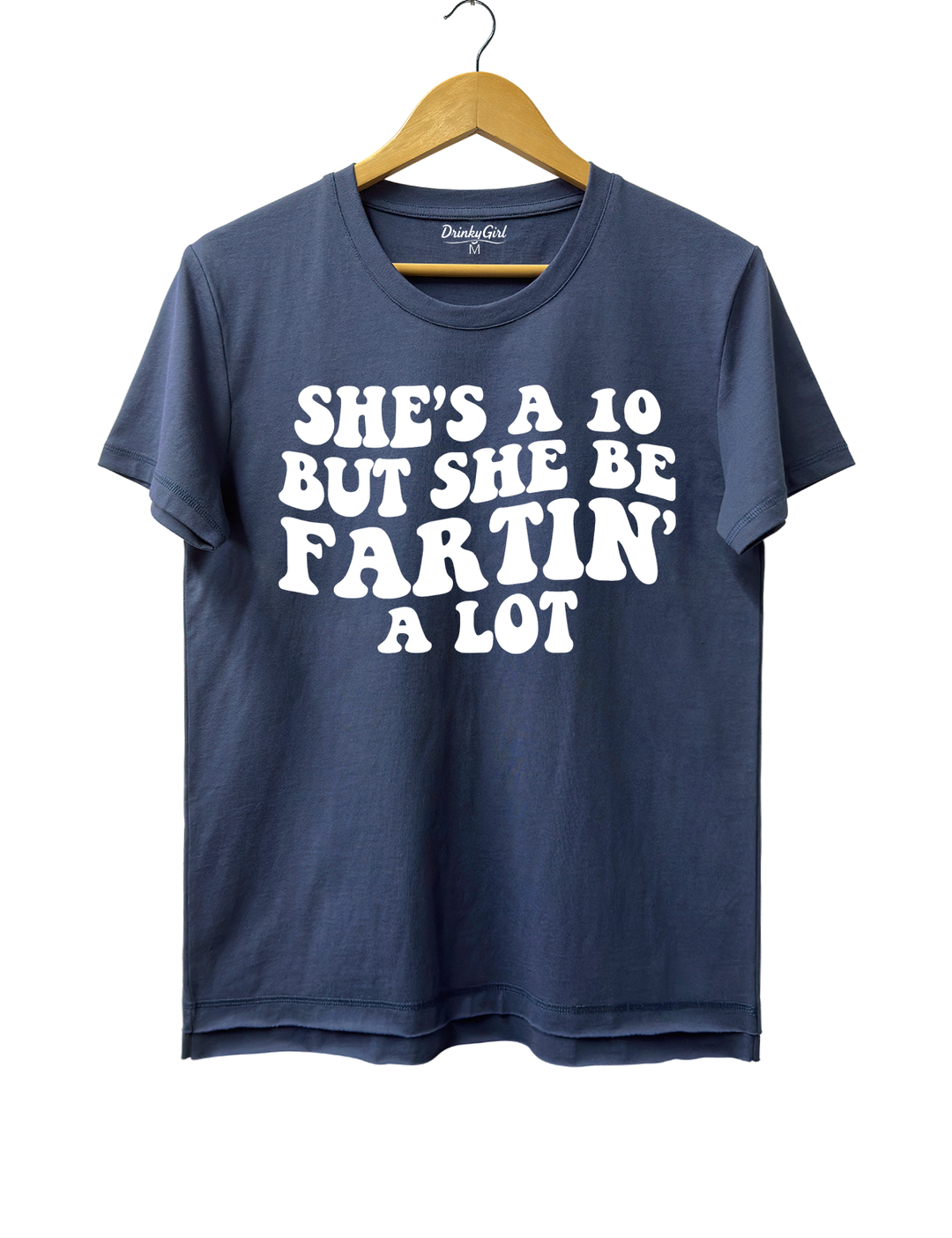 She's A 10 But Fartin' A Lot Crop Top