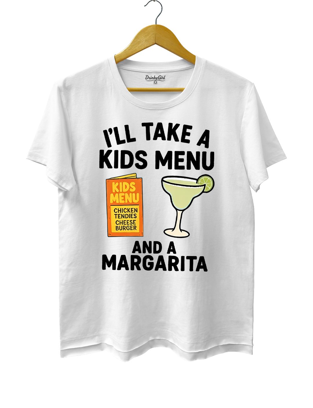 I'll Take A Kids Menu And A Margarita Crop Top