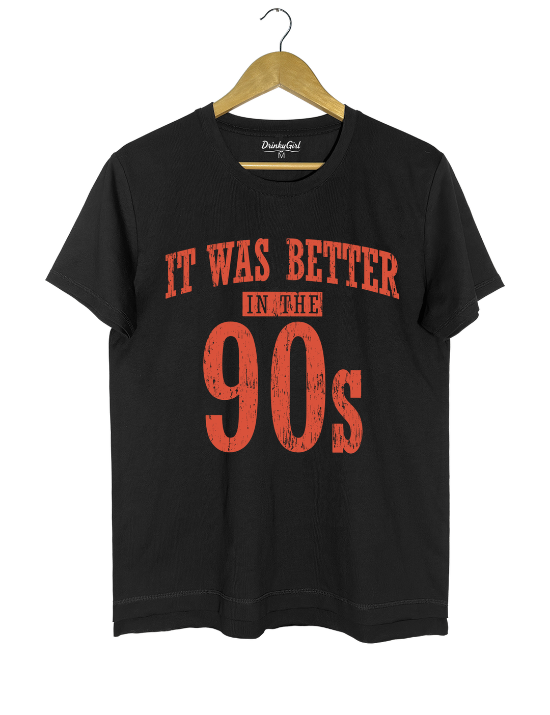 It Was Better In The 90s Tee - Black