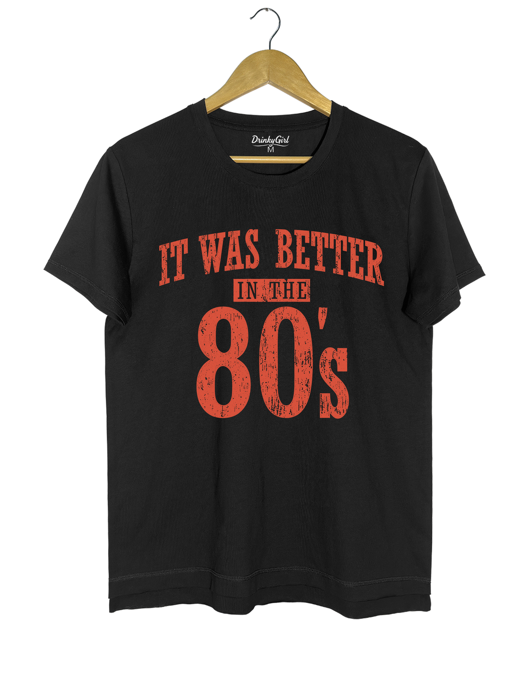 It Was Better In The 80s Tee - Black