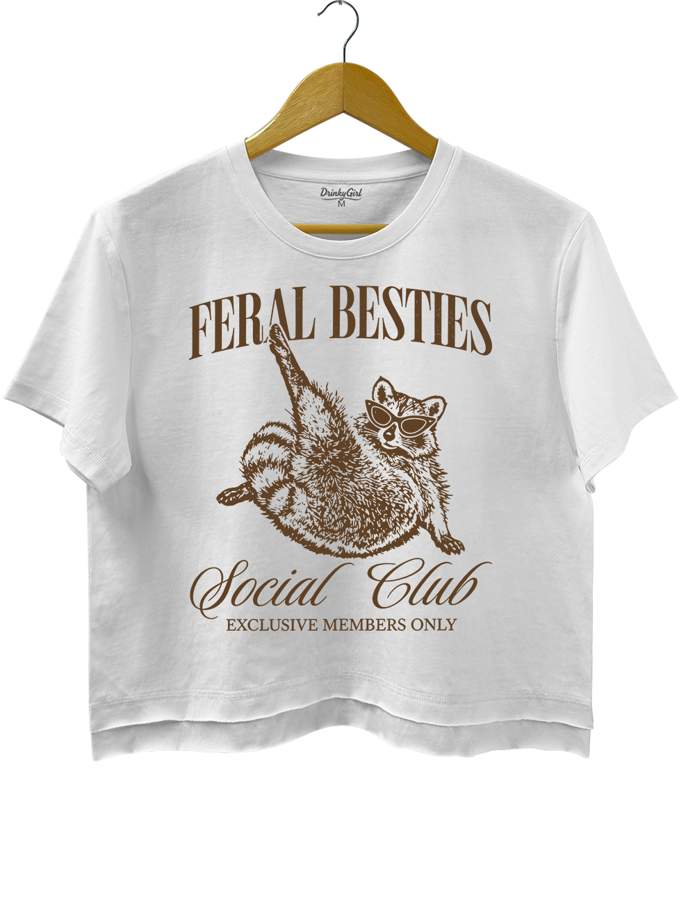 Feral Besties Crop Top
