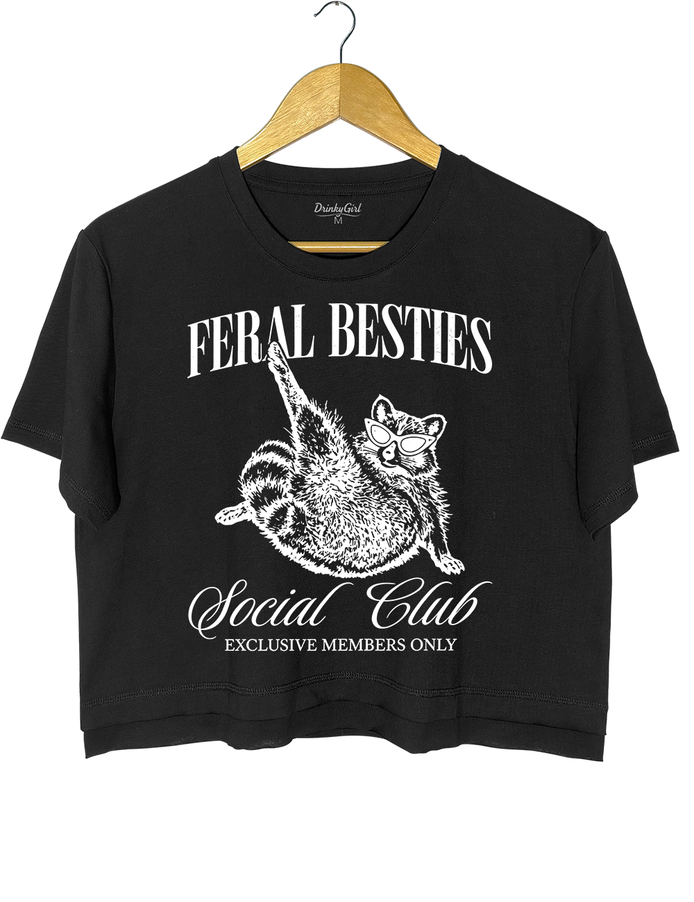 Feral Besties Crop Top