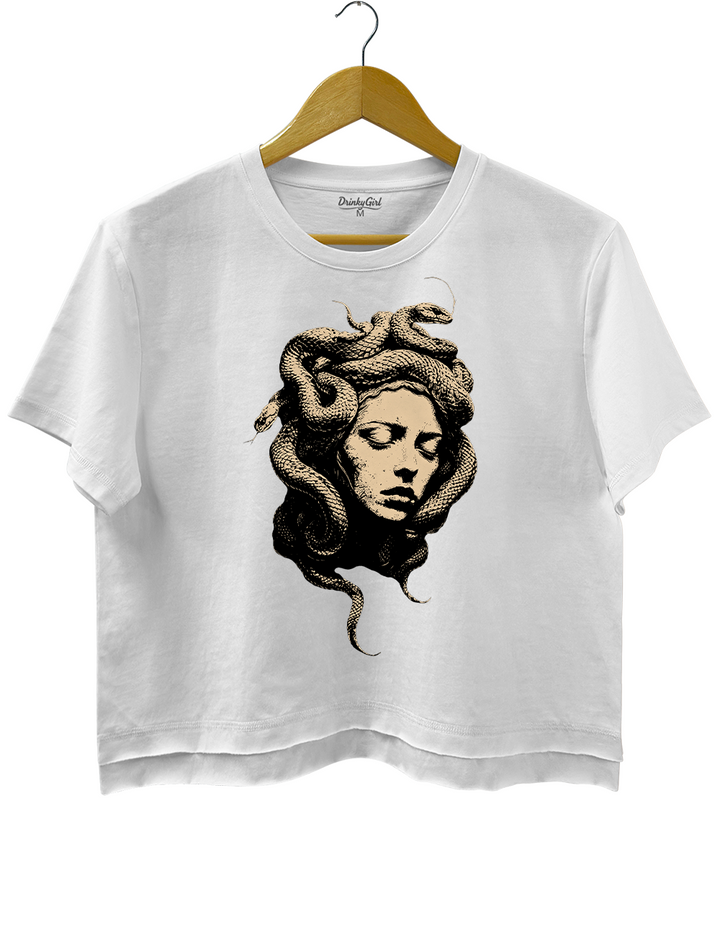 Vintage Medusa Crop Top