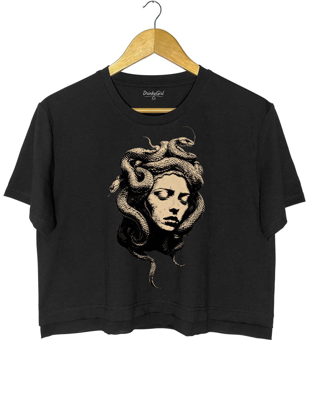 Vintage Medusa Crop Top
