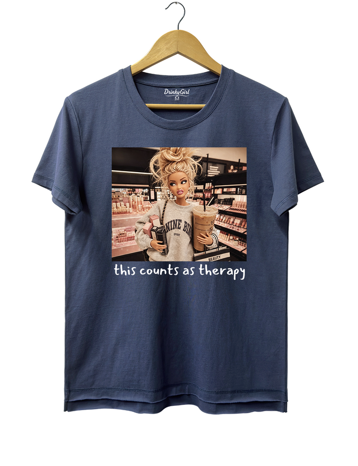 This Counts As Therapy Crop Top
