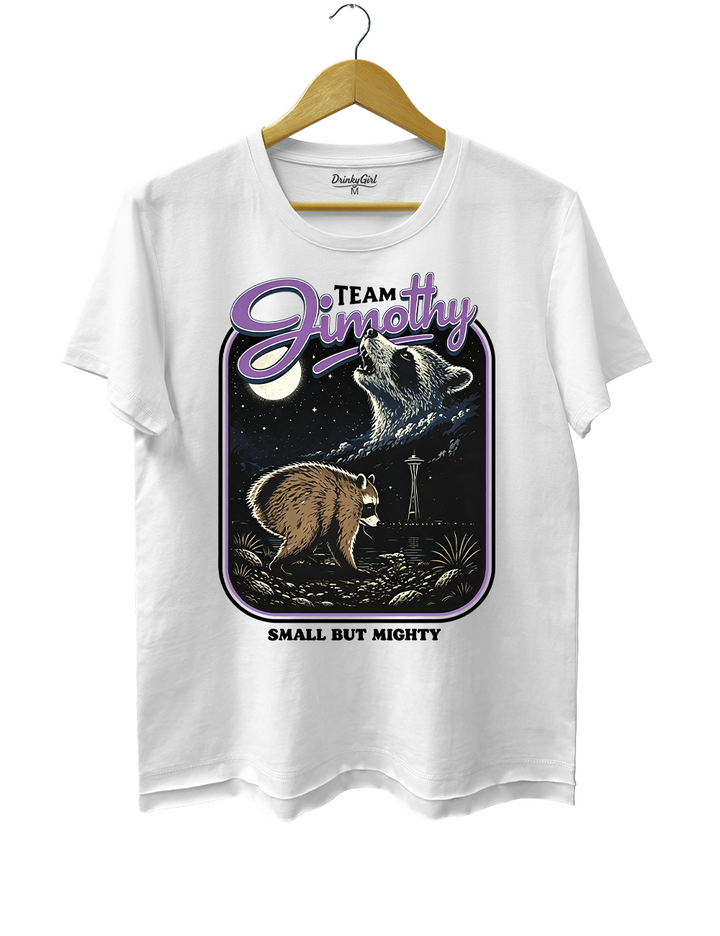 Retro Jimothy Raccoon Crop Top