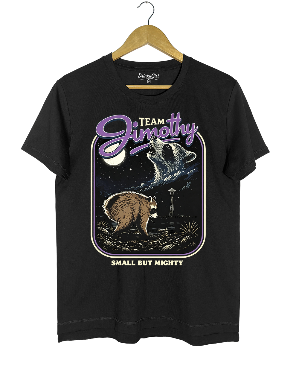 Retro Jimothy Raccoon Crop Top