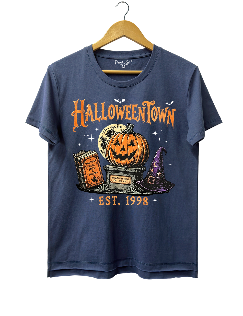Vintage Halloween Spooky Season Crop Top