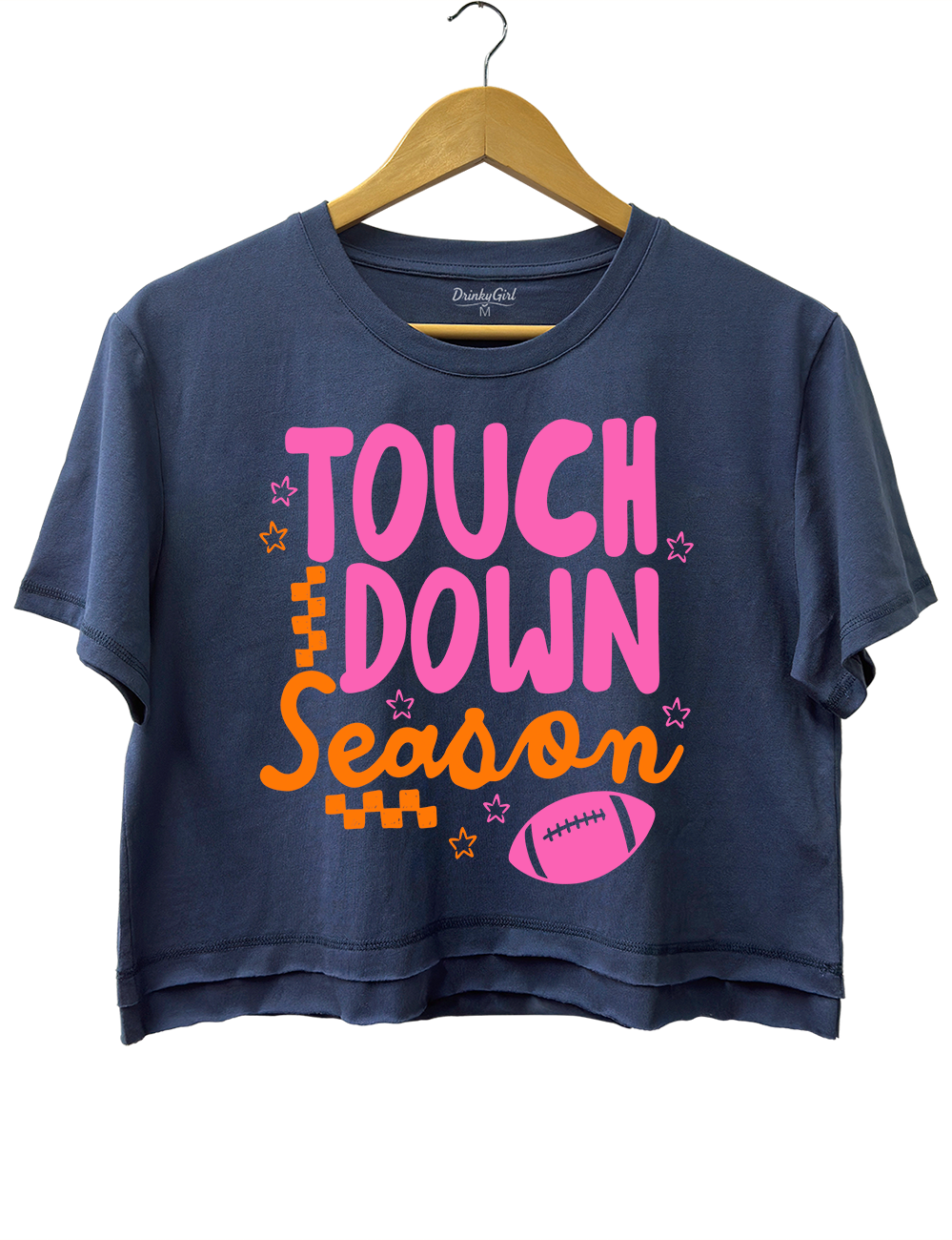 Touchdown Season Football Crop Top