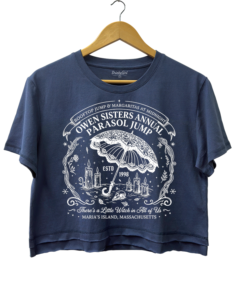 Owens Sisters Annual Parasol Practical Magic Crop Top