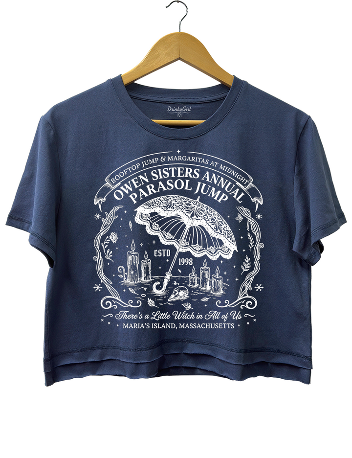 Owens Sisters Annual Parasol Practical Magic Crop Top