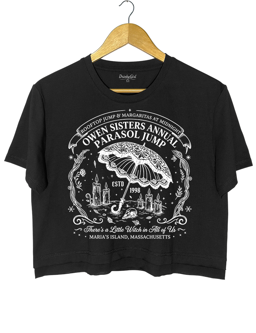 Owens Sisters Annual Parasol Practical Magic Crop Top